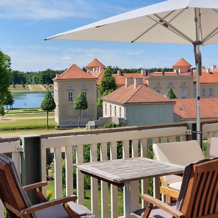 Loggiahaus Am Schloss, 5 Ferienwohnungen, Teils Mit Schloss- Und Seeblick Райнсберг Екстериор снимка